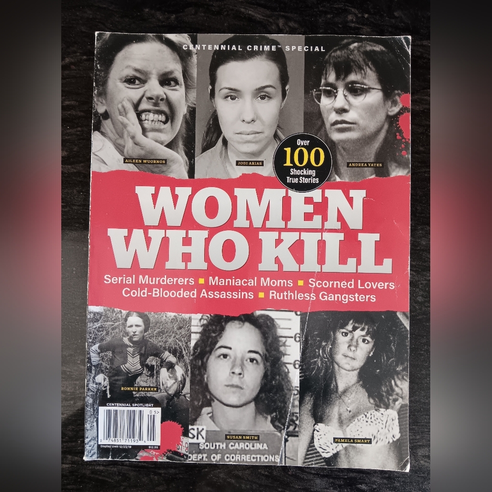 Vintage True Crime Special Women Who Kill Magazine